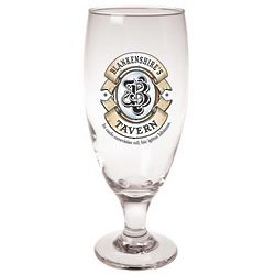 Personalized We Drink Here Pilsner Glass Set