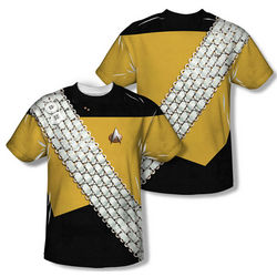 Star Trek the Next Generation Worf Uniform T-Shirt