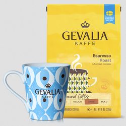 Gevalia Espresso Beans and Mug