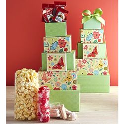 Bloomin' Spring Sweets Gift Tower
