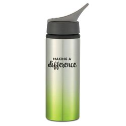 Making a Difference Ombre Sports Water Bottle