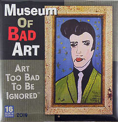 Museum of Bad Art 2019 16-Month Calendar