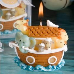 Noah's Ark Candle Favors