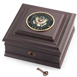 United States Army Medallion Desktop Box