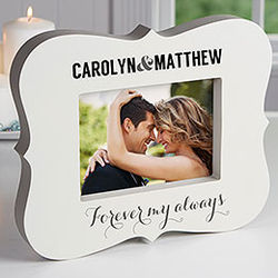 Forever My Always Personalized Picture Frame Block