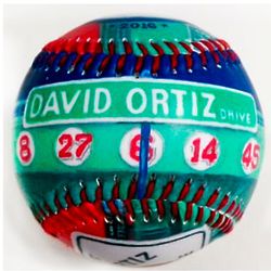 David Ortiz Papi Landmark Baseball