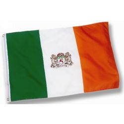 Personalized Coat of Arms Irish Flag