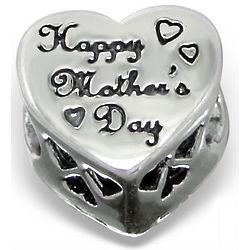Happy Mother's Day Charm Bead