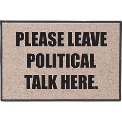 Leave Politics Here Doormat