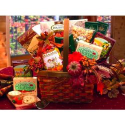 Harvest Gourmet Snacks, Sweets, and Goodies Gift Basket