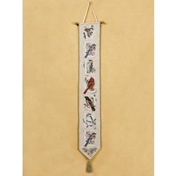 Bird-Watchers Tapestry Bell Pull