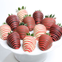 Valentine Chocolate-Dipped Strawberries