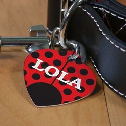 Personalized Lady Bug Pet Tag