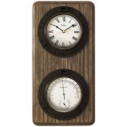 Monterey Weather Station Wall Clock