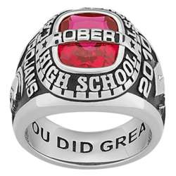 Men's Celebrium Personalized Top Traditional Class Ring