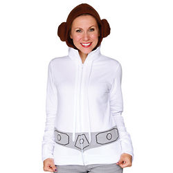 Princess Leia Zip Hooded Sweatshirt