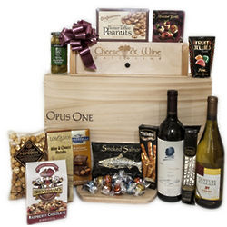 Opus One Gourmet Wine Basket