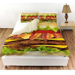 Cheeseburger Deluxe Bedding