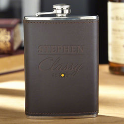 Personalized Class Act Fitzgerald Hip Flask