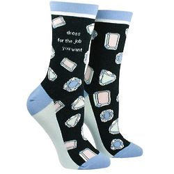 Dress For the Job You Want - It's A Girl Thing Socks