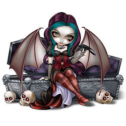 Princess of the Night Vampire Fairy Figurine