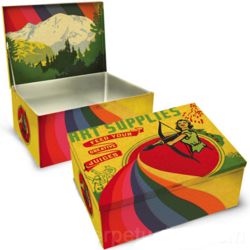 Art Supply Cigar Box