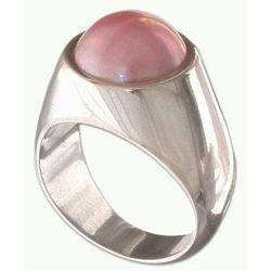 Rose Dome Pearl Ring