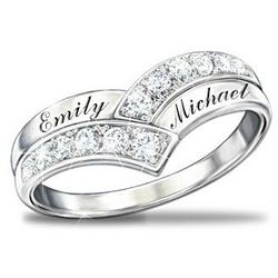 Our Enduring Love Personalized Diamond Ring