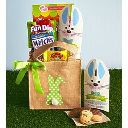 Hop To It! Easter Treats in Bunny Tote