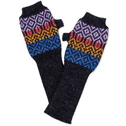Andean Pride Alpaca Fingerless Gloves