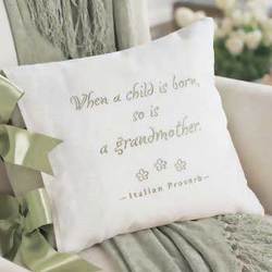 New Grandmother Pillow - FindGift.com