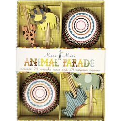 Animal Parade Party Cupcake Kit