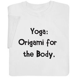 Yoga Origami for the Body Shirt