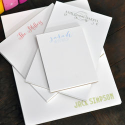 Personalized 4 Notepads Combo Set