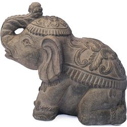 Handcrafted Elephant Garden Sculpture
