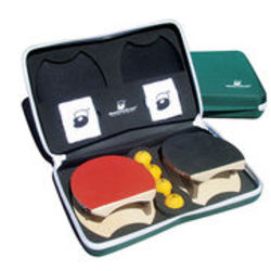 Table Tennis Paddle Set with Carrying Case