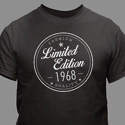 Personalized Limited Edition T-Shirt