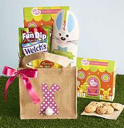 Hop To It! Pink Bunny Gift Tote