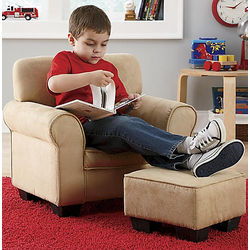 kids chair and ottoman