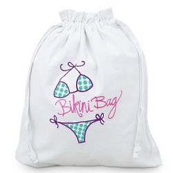 Drawstring Bikini Bag
