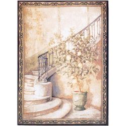 Lemon Tree and Stairwell Wall Tapestry