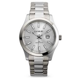 Silver Face Wrist Watch