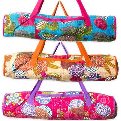 Reclaimed Sari Yoga Mat Bag