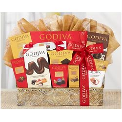 Godiva Collection Chocolate Gift Basket