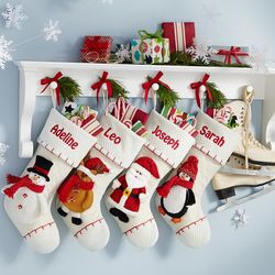 Personalized Cozy Country Christmas Stocking