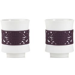 Purple Dragon Tea Cups