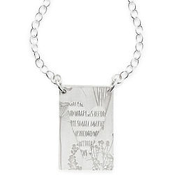 Love Within Recycled Silver Necklace