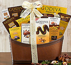 Godiva Wishes Chocolate Gift Basket