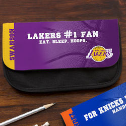 Personalized NBA Basketball Pencil Case