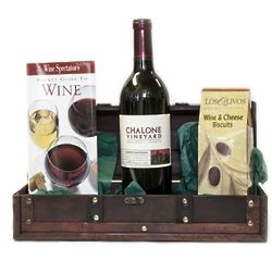 Grapevine Wine Chest Gift Basket